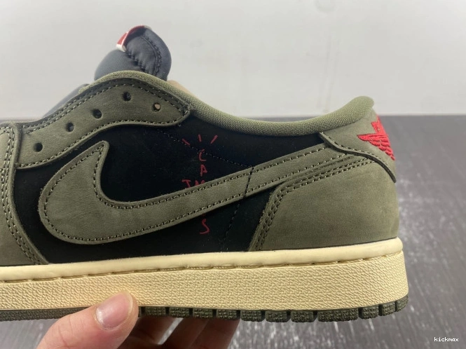 Cheap TRAVIS JORDAN OLIVE' AIR 1 SP LOW 'BLACK SCOTT DM7866-002 OG X 0702